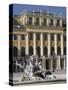 Front Facade, Schonbrunn Palace, UNESCO World Heritage Site, Vienna, Austria, Europe-Jean Brooks-Stretched Canvas