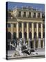 Front Facade, Schonbrunn Palace, UNESCO World Heritage Site, Vienna, Austria, Europe-Jean Brooks-Stretched Canvas