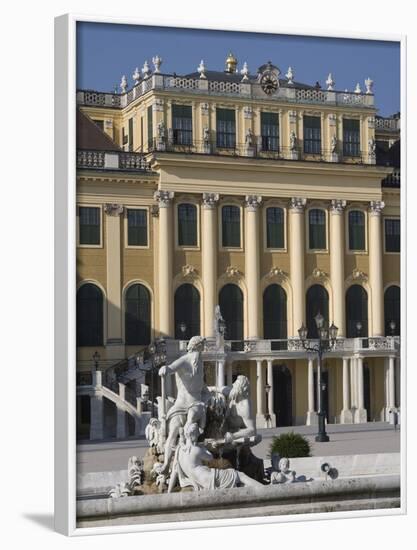 Front Facade, Schonbrunn Palace, UNESCO World Heritage Site, Vienna, Austria, Europe-Jean Brooks-Framed Photographic Print