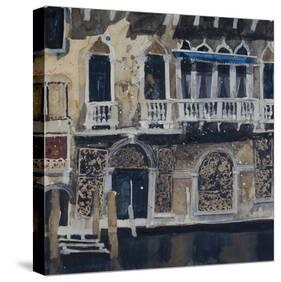 Front Facade Venetian Palazzo-Susan Brown-Stretched Canvas