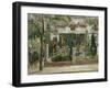 Front Garden of the Steinbart'Sche Villa, Berlin, 1911-Max Slevogt-Framed Giclee Print