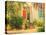 Front Garden Tuscan Dreams I-Walt Johnson-Stretched Canvas