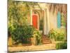 Front Garden Tuscan Dreams I-Walt Johnson-Mounted Art Print