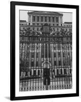 Front Gates of Bellevue Hospital-null-Framed Photographic Print