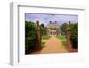 Front gates of Shirley Plantation on the James River, Virginia's First Plantation founded in 161...-null-Framed Photographic Print