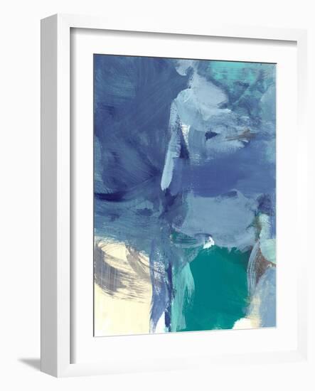 Front II-Christina Long-Framed Art Print