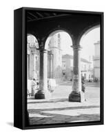 Front of Cathedral, a Bit of Old Havana, Cuba-null-Framed Stretched Canvas
