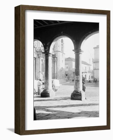 Front of Cathedral, a Bit of Old Havana, Cuba-null-Framed Photo