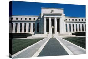 Front of Federal Reserve Building-null-Stretched Canvas