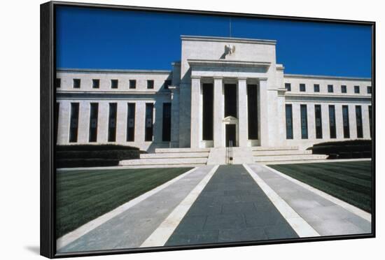 Front of Federal Reserve Building-null-Framed Photographic Print