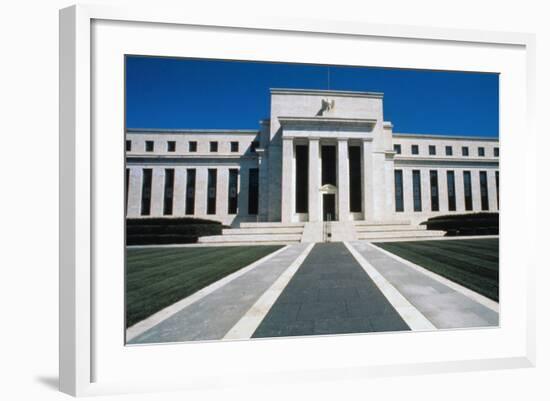 Front of Federal Reserve Building-null-Framed Photographic Print