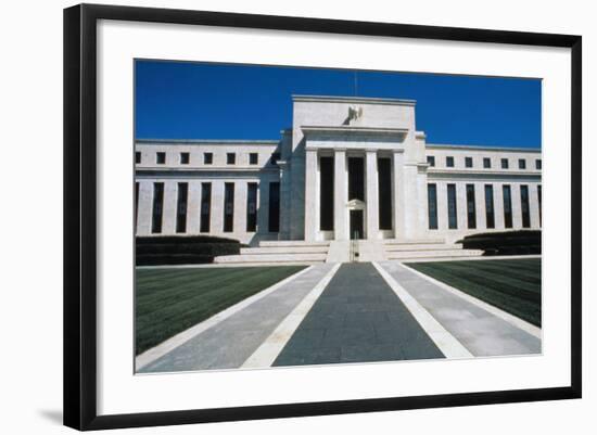 Front of Federal Reserve Building-null-Framed Photographic Print