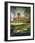 Front of New Trier High School-Alfred Eisenstaedt-Framed Photographic Print