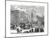 Front of Newgate from the Old Bailey, 1878-null-Mounted Giclee Print