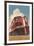 Front of Streamlined Train-null-Framed Art Print