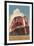 Front of Streamlined Train-null-Framed Art Print