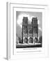 Front of the Cathedral of Notre Dame, 1843-William Frome Smallwood-Framed Giclee Print