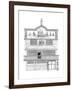 Front of the Old East India House, London, 1894-null-Framed Giclee Print