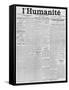 Front Page, First Issue of the Newspaper 'L'Humanite', 18th April 1904-French School-Framed Stretched Canvas