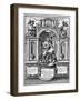 Front Page of Architectura Curiosa Nova, 1664-Georg Andreas Bockler-Framed Giclee Print