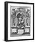 Front Page of Architectura Curiosa Nova, 1664-Georg Andreas Bockler-Framed Giclee Print