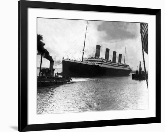 Front Page of Daily Mirror, Five Days after Titanic Tragedy, April 15th, 1912-null-Framed Photographic Print