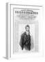 Front Page of Frank Leslie's Illustrated Newspaper with Picture of John Brown, Pub. 1859-null-Framed Giclee Print