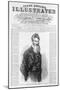 Front Page of Frank Leslie's Illustrated Newspaper with Picture of John Brown, Pub. 1859-null-Mounted Giclee Print