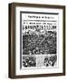 Front Page of L'Amerique En Guerre Newspaper, 9 August 1944-null-Framed Giclee Print