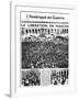 Front Page of L'Amerique En Guerre Newspaper, 9 August 1944-null-Framed Giclee Print