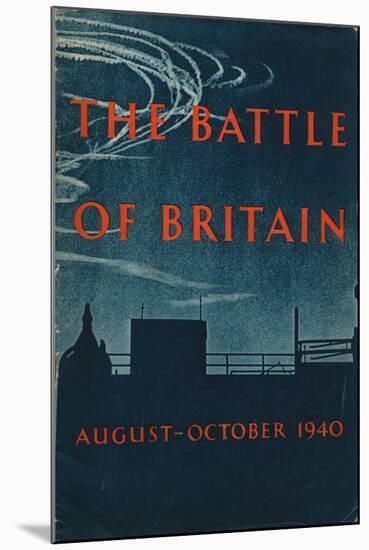 Front page of The Battle of Britain, 1943-Unknown-Mounted Giclee Print