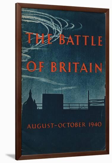 Front page of The Battle of Britain, 1943-Unknown-Framed Giclee Print