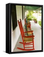 Front Porch, Oakland House Seaside Resort, Brooksville-Jerry & Marcy Monkman-Framed Stretched Canvas