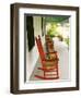 Front Porch, Oakland House Seaside Resort, Brooksville-Jerry & Marcy Monkman-Framed Photographic Print