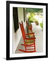 Front Porch, Oakland House Seaside Resort, Brooksville-Jerry & Marcy Monkman-Framed Photographic Print