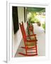 Front Porch, Oakland House Seaside Resort, Brooksville-Jerry & Marcy Monkman-Framed Photographic Print