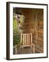 Front Porch of Log House, Athabascan Indian Village, Fairbanks, Alaska, USA-Ellen Clark-Framed Photographic Print