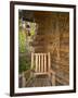 Front Porch of Log House, Athabascan Indian Village, Fairbanks, Alaska, USA-Ellen Clark-Framed Photographic Print