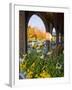 Front Porch of the Hanover Inn, Dartmouth College Green, Hanover, New Hampshire, USA-Jerry & Marcy Monkman-Framed Photographic Print