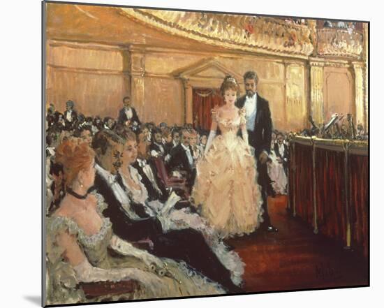 Front Row Centre-Alan Maley-Mounted Giclee Print