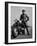 Front Shot of a German Made BMW Motorcycle and Rider-Ralph Crane-Framed Photographic Print