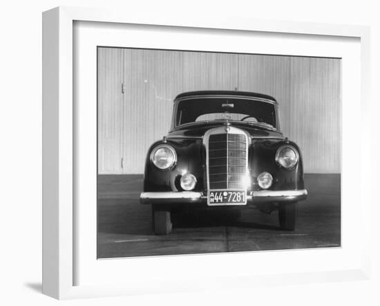 Front Shot of a German Made Mercedes Benz Automobile-Ralph Crane-Framed Premium Photographic Print