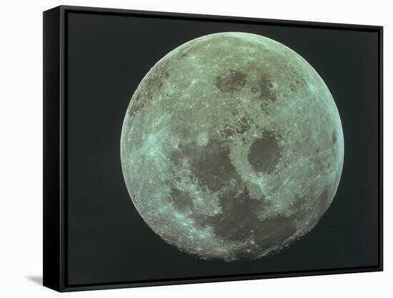 Front Side of the Moon, 22 July 1969-null-Framed Stretched Canvas
