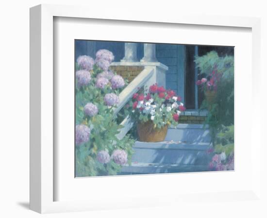 Front Steps-Allan Myndzak-Framed Art Print