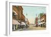 Front Street, Bath, Maine-null-Framed Art Print