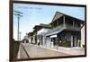 Front Street, Colon, Panama, 1907-null-Framed Giclee Print