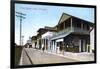 Front Street, Colon, Panama, 1907-null-Framed Giclee Print