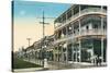 Front Street, Colon, Panama-null-Stretched Canvas