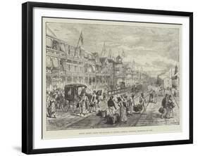 Front Street, Colon, the Seaport of Central America, Recently Destroyed by Fire-Melton Prior-Framed Giclee Print