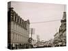 Front Street, Marquette, Mich.-null-Stretched Canvas